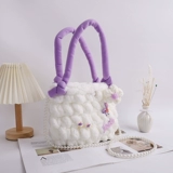 Хлопковая клубника, вязаная сумка ручной работы, набор материалов, облако, «сделай сам», подарок на день рождения