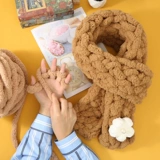 Crayon Shinki Тот же шарф Большой ручной ручной ткац