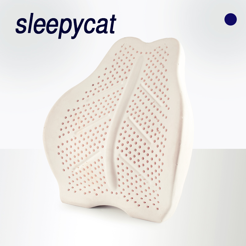 Thailand natural latex waist backrest car chair backrest seat cushion waist cushion office backrest cushion waist cushion waist pillow