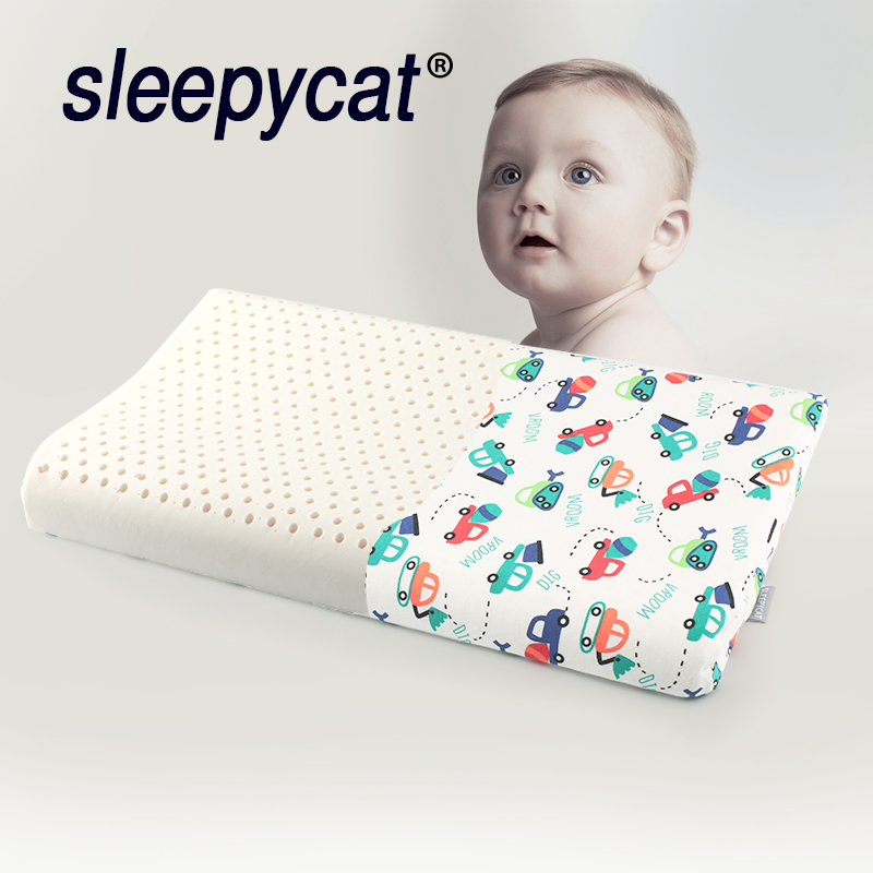 Thailand lengthened baby pillow 1-2-3 years old kindergarten child natural latex pillow core Four seasons universal elementary school student-Taobao