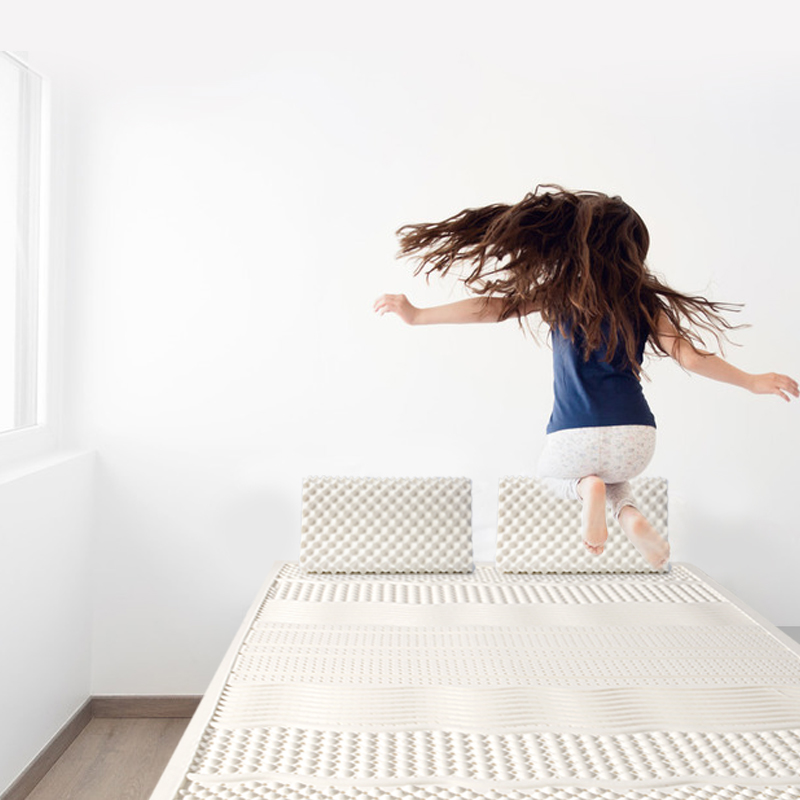 Thai natural latex mattress 1 5 1 8m bed double 5cm7 5cm imported rubber mat Dream of bed cushion-Taobao