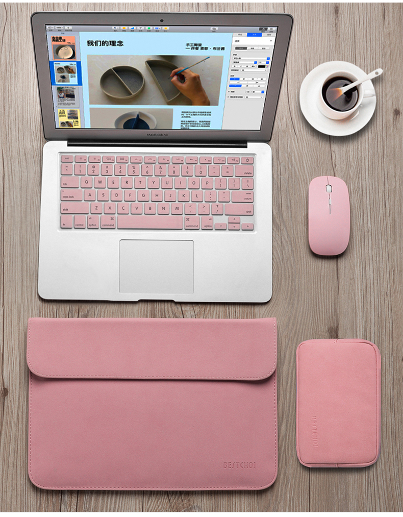 Millet gạo đỏ RedmiBook14 Túi lót máy tính xách tay cho Apple macbook13.3 inch Surface6 túi máy tính 12pro13 Vỏ bảo vệ Lenovo 15air nữ 15.6mac - Phụ kiện máy tính xách tay balo đựng laptop nhỏ gọn