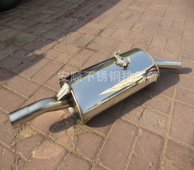 Shanghai Volkswagen Santana Pusan 99 New Show Century New Show Stainless Steel Exhaust Pipe Silencer Silencers