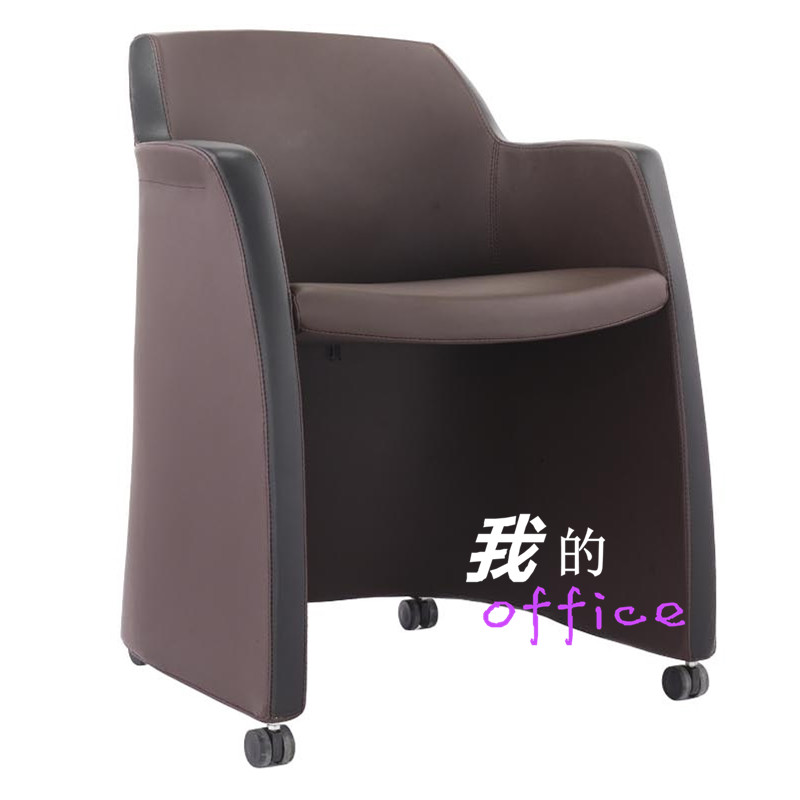 Creative Designer Single-person Sofa Chair with pulley reception chair to negotiate Nordic Single Chair Office Leisure Chair