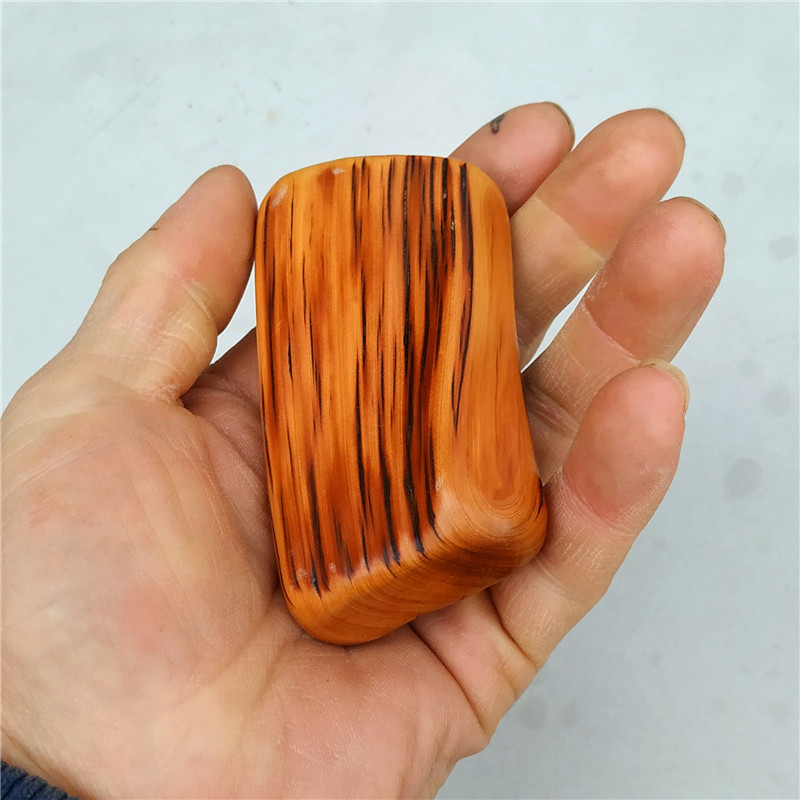 Готовая деталь ручки Yabai Taihang Yabai wool log pen holder выдержанный черный масляный молочный аромат, украшение из натурального корня с резьбой по дереву