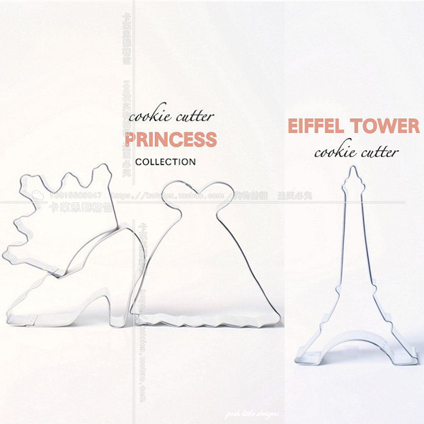 Home Turned Sugar Biscuits Cut Press Dies Cartoon Animals High Heel Shoes Wedding desserts Decorative Biscuit Moulds