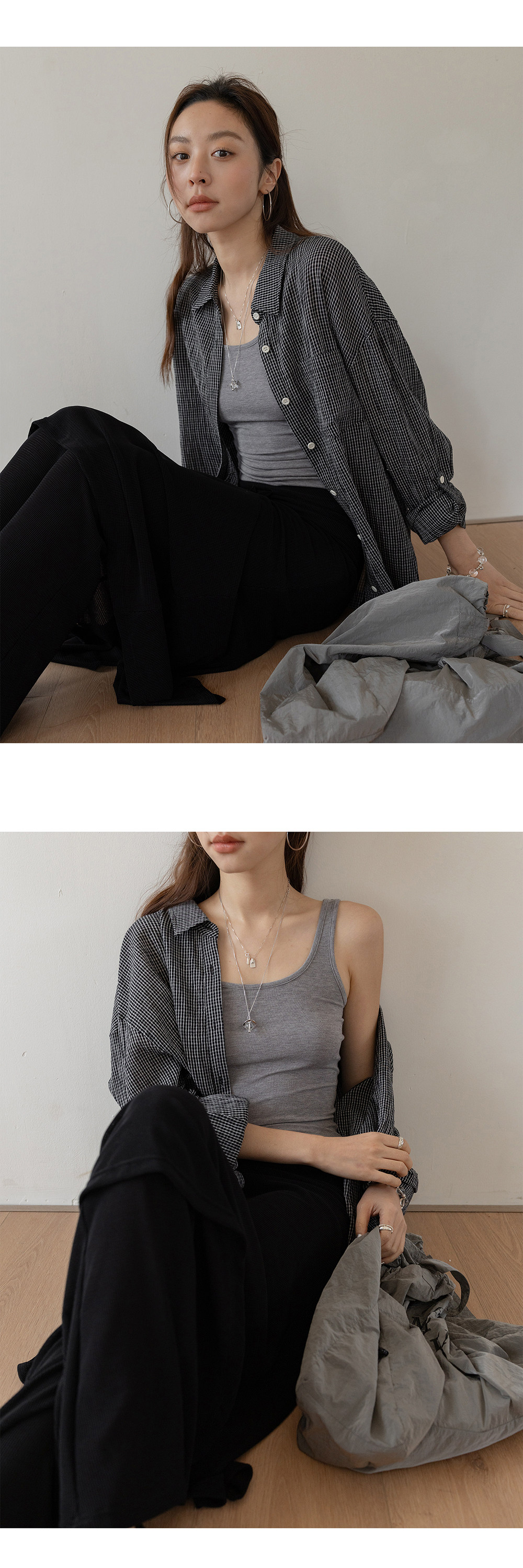 VNOOK черные широкие брюки-юбка с кулиской для женщин в стиле casual с драпировкой и стройнящим эффектом