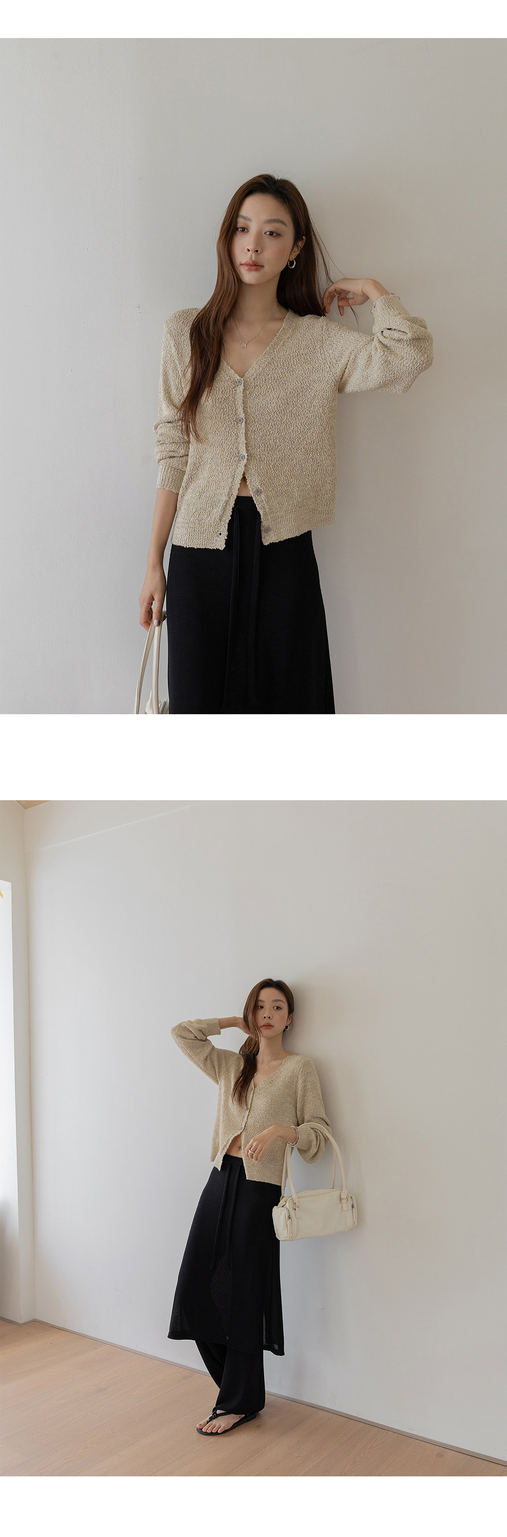 VNOOK черные широкие брюки-юбка с кулиской для женщин в стиле casual с драпировкой и стройнящим эффектом