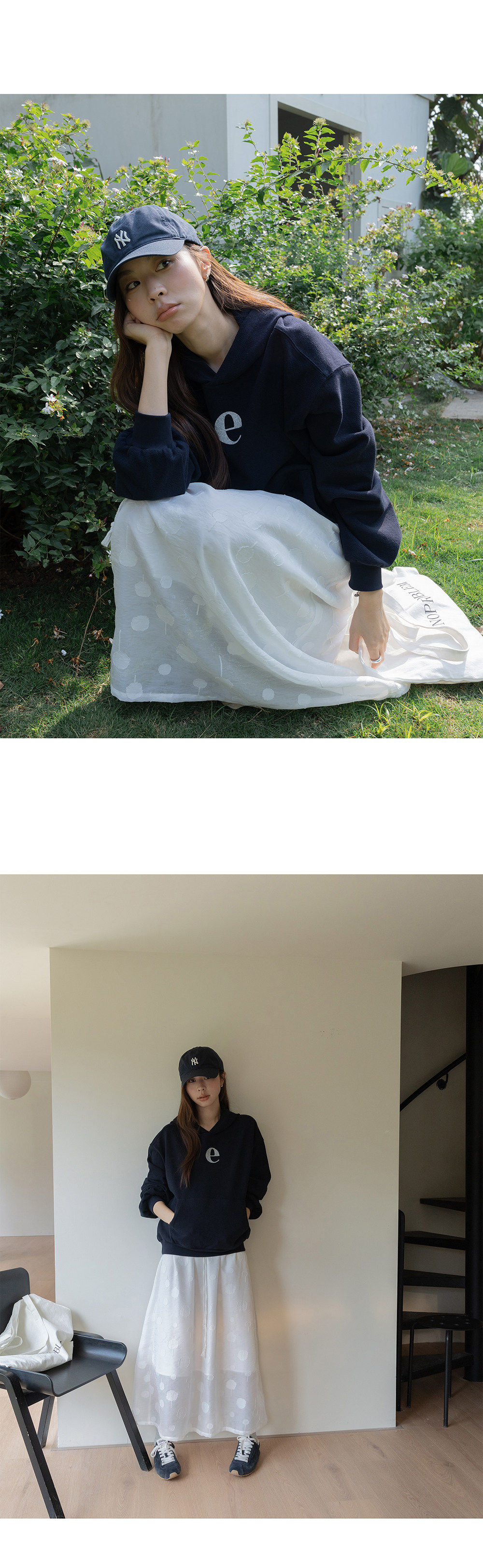 VNOOK женская длинная А-силуэтная юбка с объемным жаккардом на резинке 2026 весенняя новинка свободного покроя повседневная