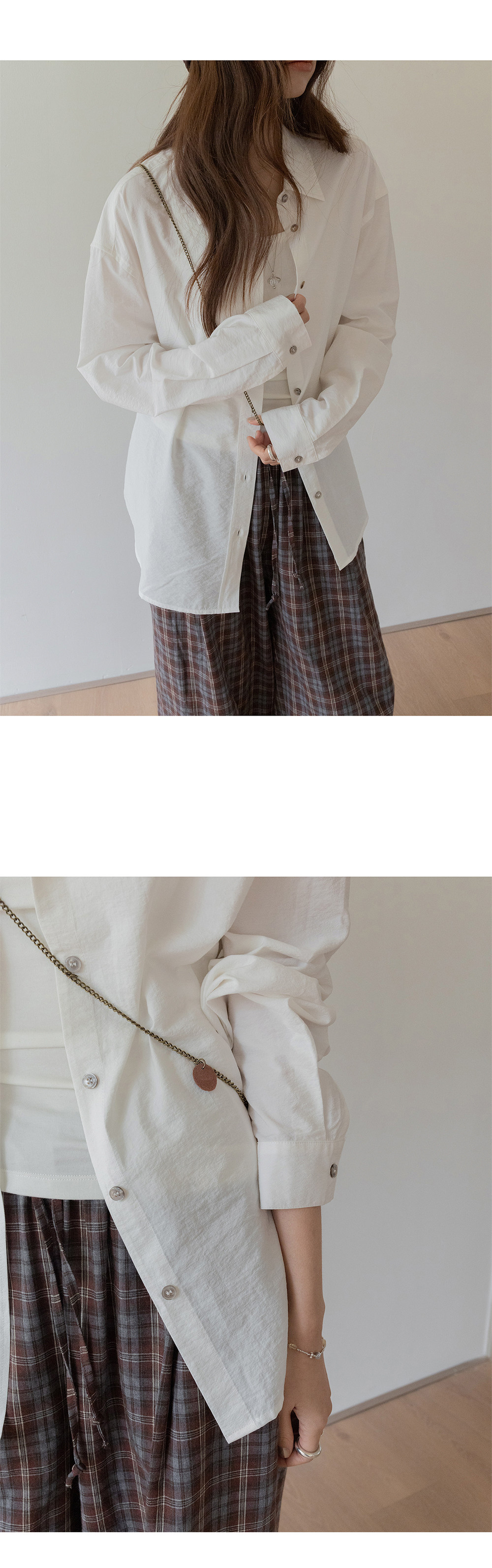 VNOOK женские широкие брюки из хлопка в клетку с эластичным поясом, весна 2026