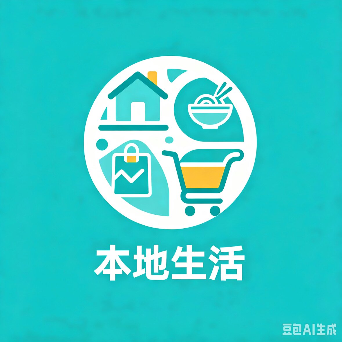 抖音本地团购服务工作室的LOGO