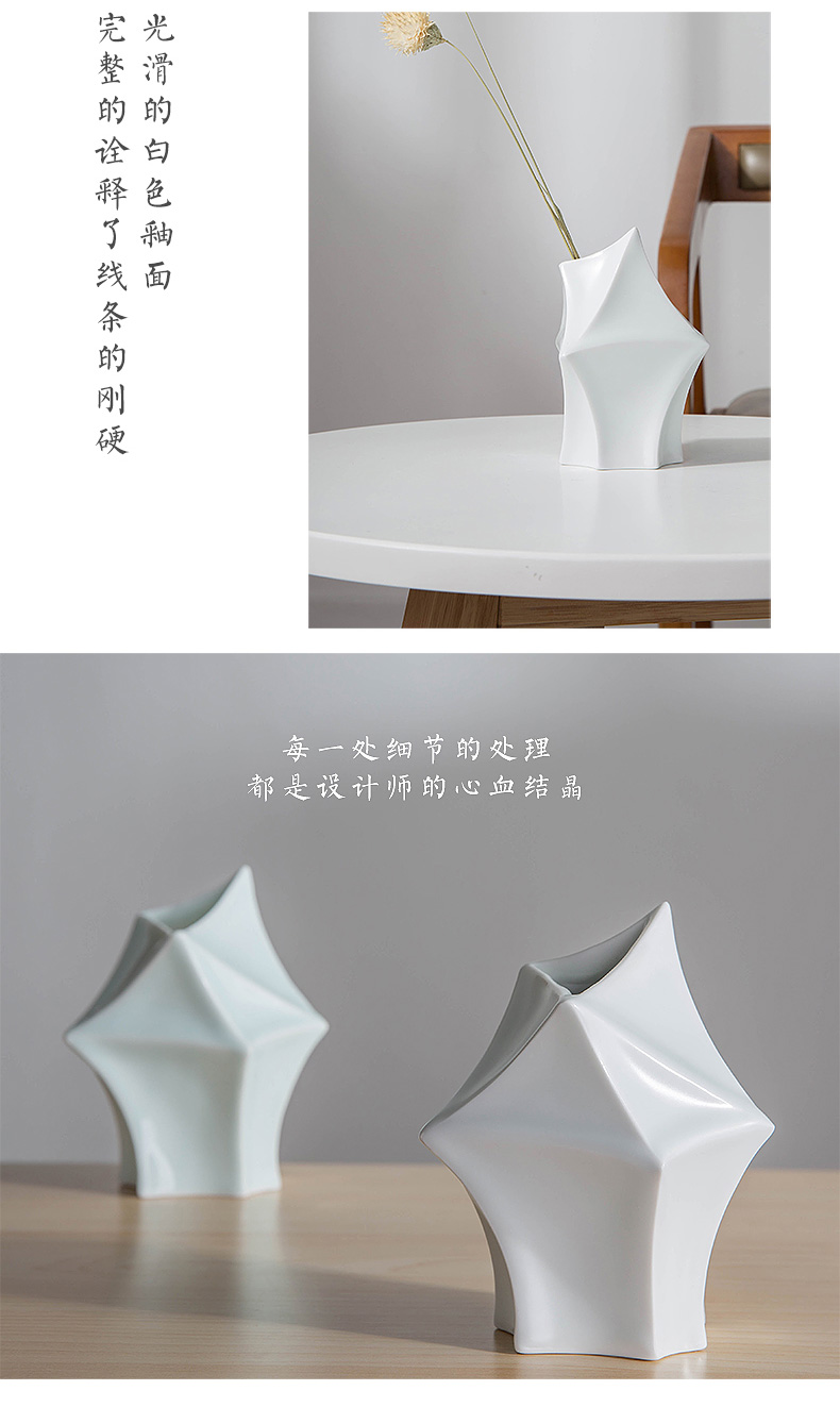 The tat day yi ceramic vase furnishing articles TV ark, desktop hydroponic flowers adornment flowers sitting room tea table