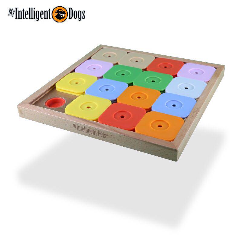 Austria imported super dog intelligence sniffing puzzle game intelligence development toy sudoku training box