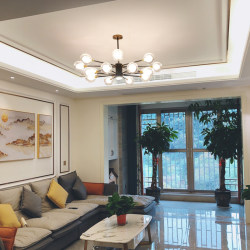 Nordic Style Light Luxury Lamps, Modern and Simple, Elegant Living Room Chandeliers, New Bedroom and Dining Room Magic Bean Lamps, Trendy Pendant Lights