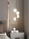Atmospheric Master Bedroom Long Pendant Light, Bedroom Background Wall, Dressing Table Multi-Head Light, Room Decoration, Bedside Small Pendant Light