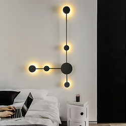 Nordic Minimalist Bedroom Bedside Wall Lamp Creative Designer Art Lamp Minimalist Living Room Sofa Background Wall Decorative Lamp