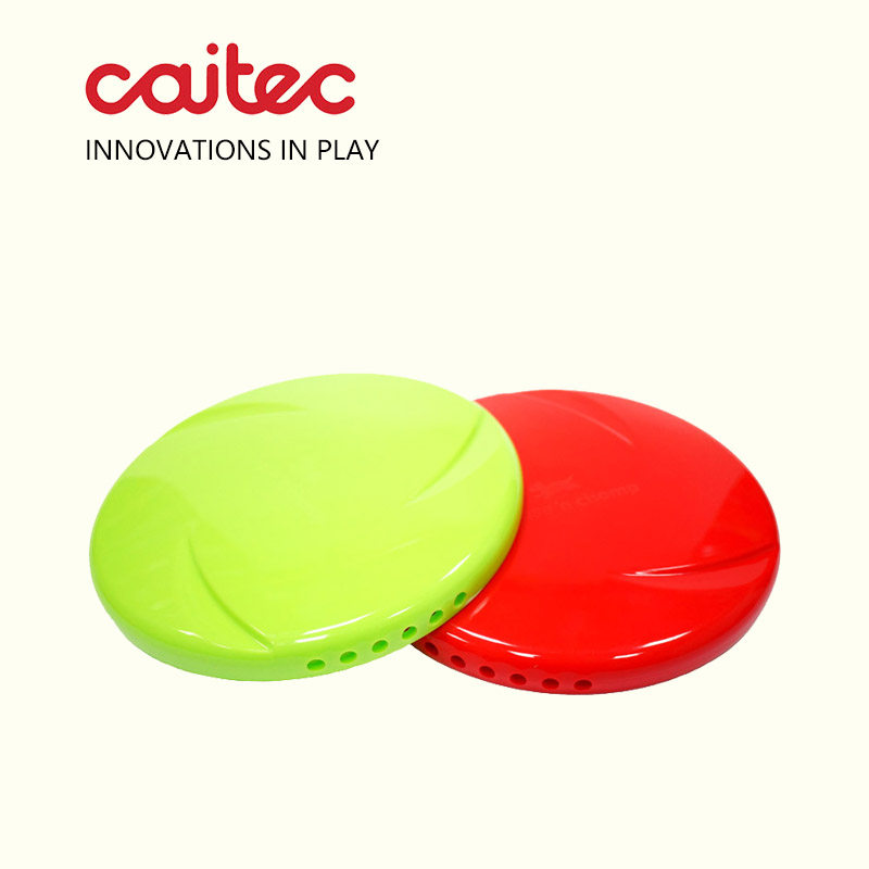 CAITEC American pet dog toy Frisbee dog Frisbee light floating water strong interactive medium and large dog border collie