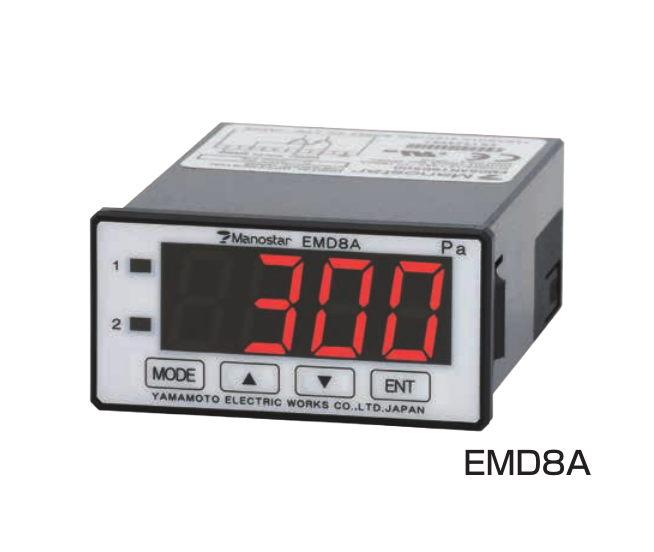 Yamamoto MANOSTAR Differential Pressure Meter EMD8AN16D-50 Differential Differential Pressure Meter EMD8AN16E3 EMD8AN