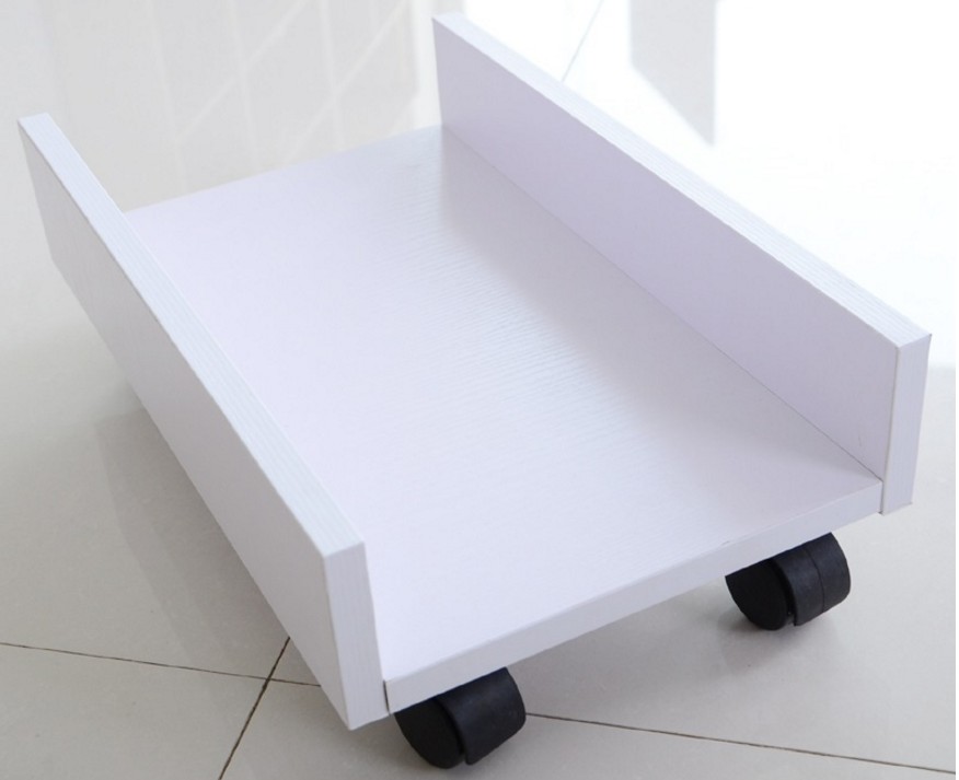 Guangzhou Desktop Computer Host Host Shelf Base Entrusted Disc Host Shell Entrusted With Mobile Pulley Host Shelf