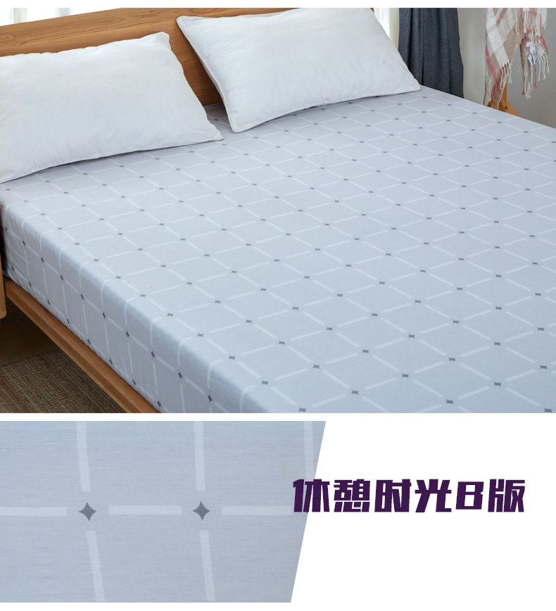 Bông giường bìa mảnh duy nhất 90x190x120x200x135x150 cm nâu mỏng pad bảo vệ bìa đàn hồi giường mùa xuân và mùa hè