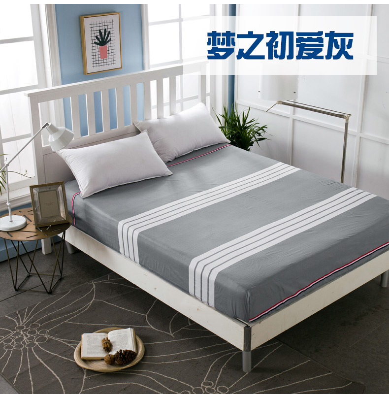 Một mảnh duy nhất của giường bông Li 0,9 / 1,2 / 1,35 / 1,5 / 1.8x1.9 / 2.2 bãi bảo vệ mùa xuân và nệm khăn phủ bàn - Trang bị Covers ga trải giường chun đẹp	