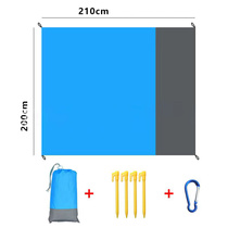 Foreign trade picnic mat extra large beach mat outdoor folding portable machine washable cute picnic mat mini small