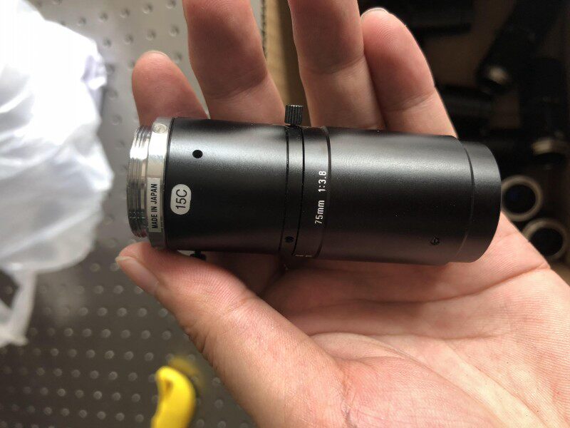 Yah Fai U-TRON 75mm 1:3 8 2 3quot megapixel low distortion industrial CCD lens Bargain