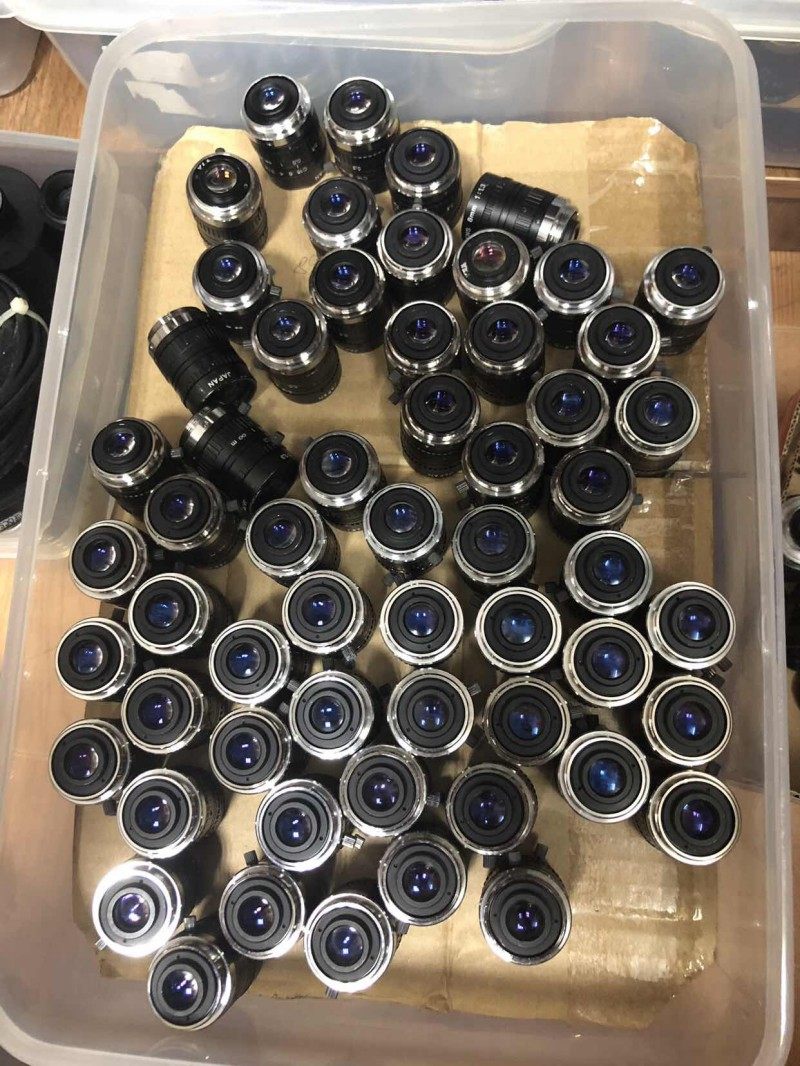 Yahui myutron MV0813 TV LENS 8mm 1:1 3 industrial camera CCD lens spot special offer