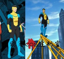 Invincible Kid Invincible Lycra Patch One Body Tight Cosplay Play