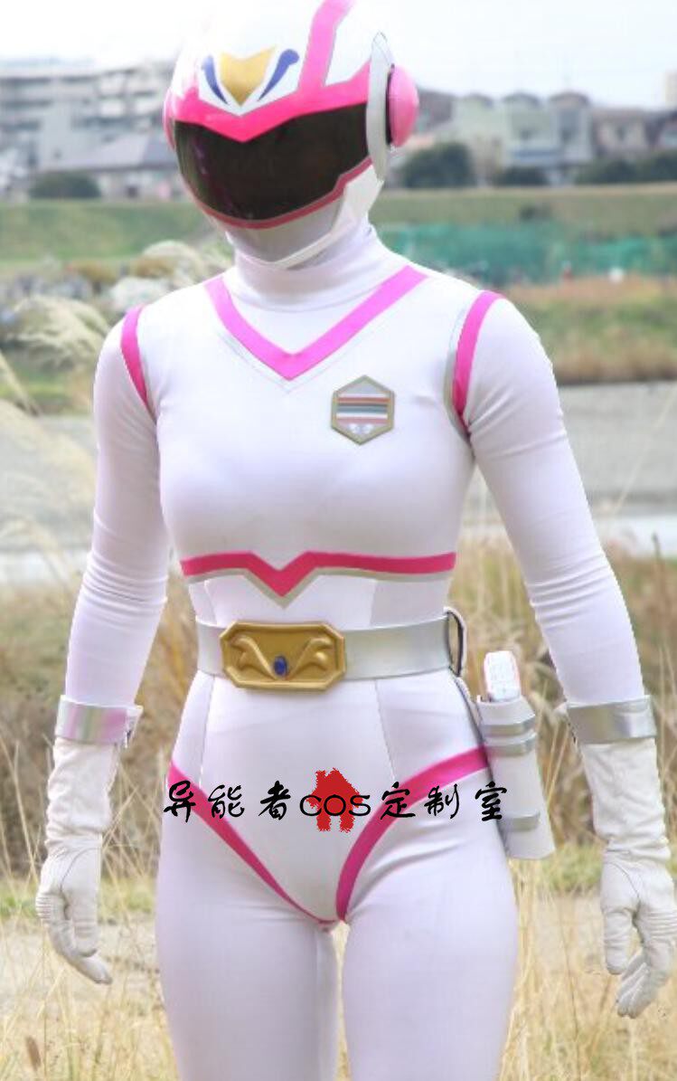 GIGA特摄英雄战队性感女战士Cosplay 弹力拼接紧身衣扮演服-Taobao