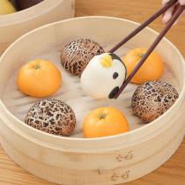 Disposable Steam Cage Cloth Food Grade Home Steam Pot Cloth High Temperature Resistant Hard Sticky Drawer Cloth Round Steamed Steamed Buns Bun Stuffed Buns Paper