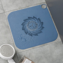 Anti-hair floor drain cover sheet Bathrooms Silicone Square Hair Filter Toilet Sewer Broken anti-theiner