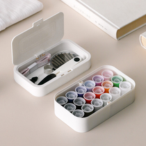 Japan Magnetic Attraction Upscale Needle Wire Box Portable Small Student Hand-stitched Needlework Kit Home With Handmade Sewing Kit