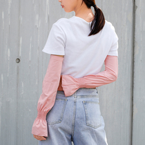 Sunscreen sleeves Ice Silk Cool Summer Thin style Driving arm sleeve Anti-UV God Lady Loose armchair guard arm