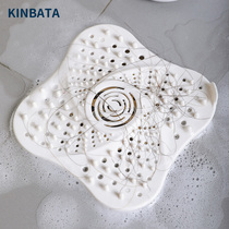 Toilet Sewer Floor Drain Cover Hair Filter Bathroom Silicone Gel Floor Drain Patch Kitchen Sink Litter Filter