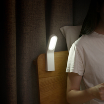 Led magnet adsorption small night light Dormitory Room Table Mini eye table lamp usb rechargeable bedroom bed head lamp