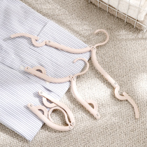 Travel Hanger Foldable Portable travel Travel God Equipment Anti-Slip Windproof Multifunction Dry Hanging Clothes Hanger