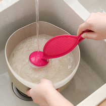 Versatile naughty bar Kitchen Guard Naughty Stir Theiner Domestic Long Handle Plastic With Drain Wash Rice Small Tools