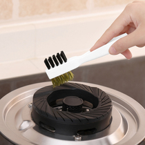 Gas cooker CLEANING BRUSH KITCHEN TO IRON RUST SMALL BRUSH MULTIFUNCTION SMALL NUMBER HARD HAIR HEARTH GROOVE GAP BRASS WIRE BRUSH