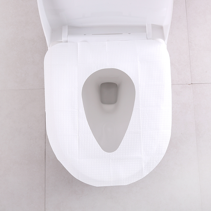 Disposable Toilet Cushion Sticker Travel Hotel Special Sitting Poo Cover Maternity Moonson Home Toilet Adhesive Cushion Paper