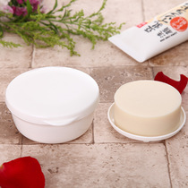 Japan Inomata Travel Portable Soap Box With Lid Seal Without Leaks Soap Box Creative Drain Soap Box