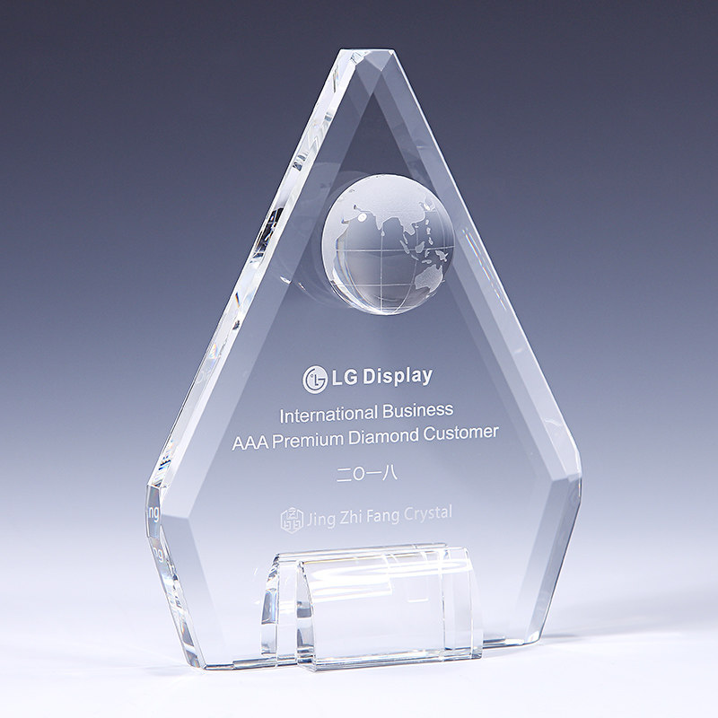 2020 New Crystal Medal Customized Creative Trophy Company VIP Diamond Customer Excellent Employee Award trophy
