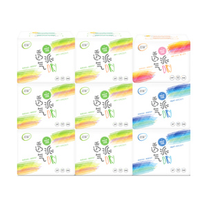 【舒莱】瞬吸透气卫生巾组合9包66片