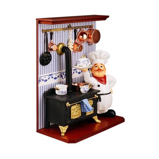 Purchasing agency DOLLHOUSE kitchen wall hanging decoration set from German brand MIER Kitchen