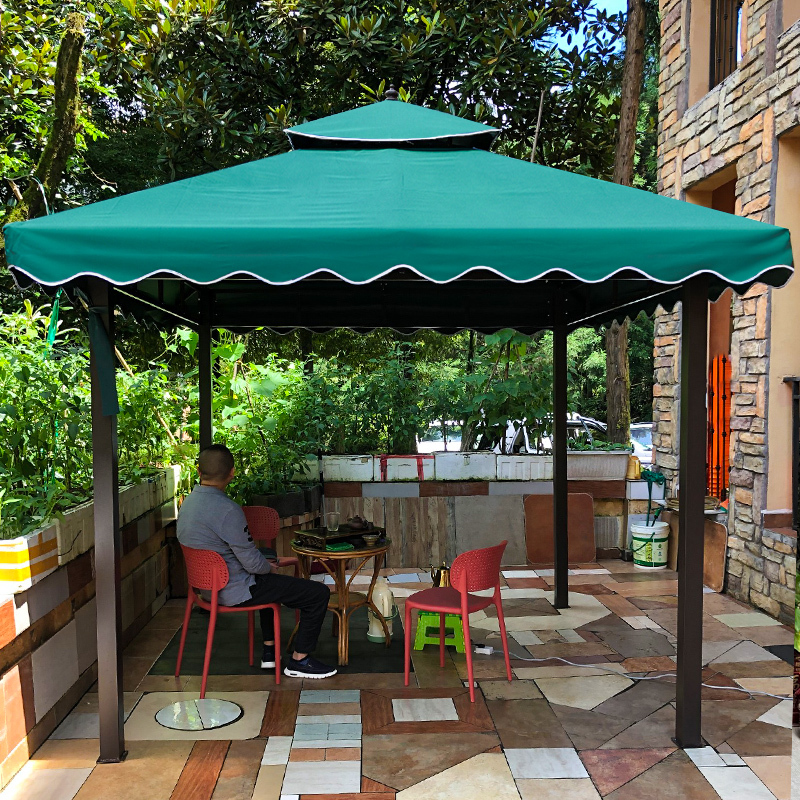 Outdoor Sunshade Canopy, Four-Legged Tent Umbrella, Courtyard Gazebo, Outdoor Advertising Event Stall, Open-Air Rainproof Pavilion Outdoor Sunshade Canopy, Four-Legged Tent Umbrella, Courtyard Gazebo, Outdoor Advertising Event Stall, Open-Air Rainproof Pavilion