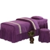Jinsheng vận chuyển vàng khăn trải giường Shengmei Rồng gia đình bốn màu hồng tím bedspread massage Body bộ phận đặc biệt bao gồm một kim - Trang bị tấm ga spa Trang bị tấm