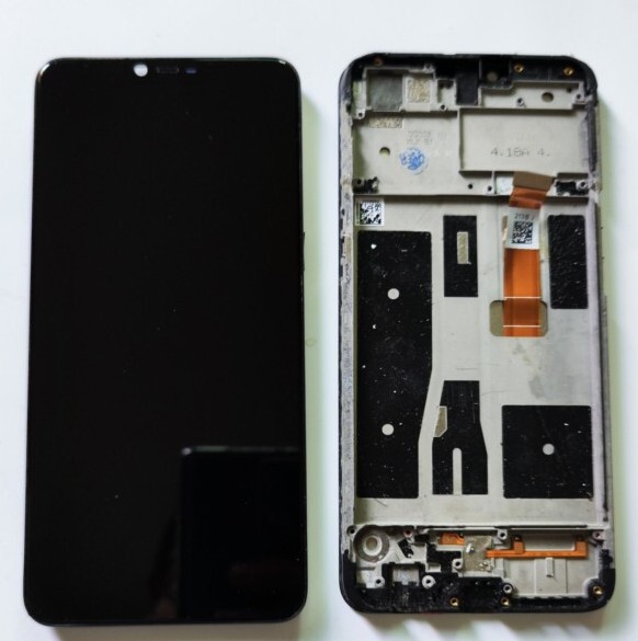 Suitable for Oppo A7 A7X A5 A7N A11 A11X A83 Disassembled Screen Assembly with Frame