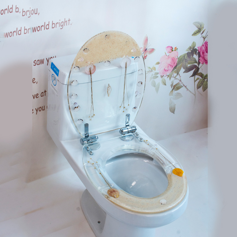 Hong Kong's New Thickened Resin Toilet Seat Cover for Home Use, Universal for Old-Style Toilets, Uvo Type, Slow-Falling, Quick-Release, Silent Hong Kong's New Thickened Resin Toilet Seat Cover for Home Use, Universal for Old-Style Toilets, Uvo Type, Slow-Falling, Quick-Release, Silent