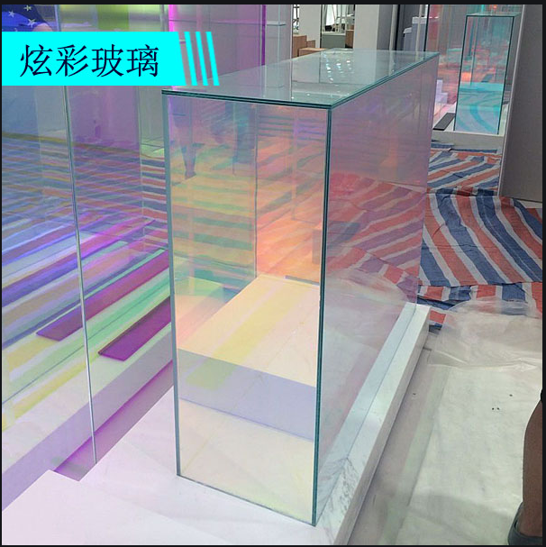 Manufacturer Professional Production 5 5 6 6 8 8 Yellow Blue Purple Green Red Various Clips Glazed Color Film Glass