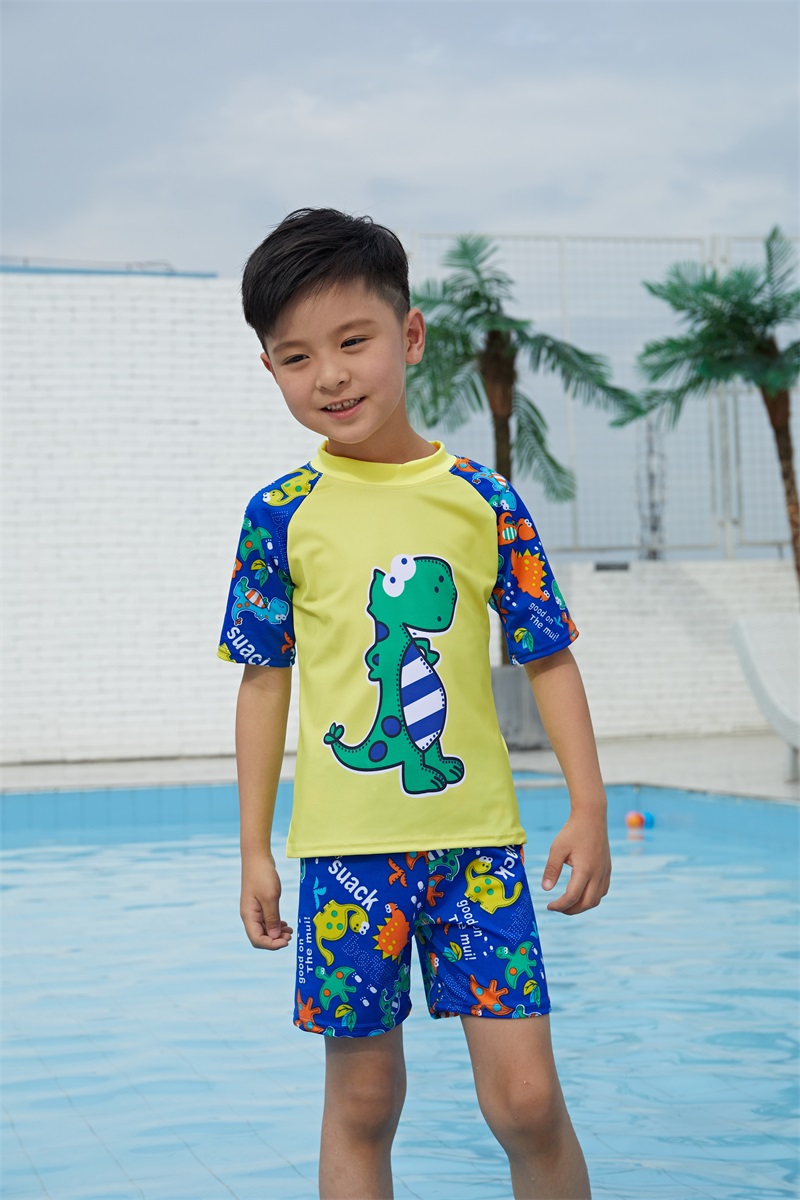 Đồ bơi trẻ em bé trai trẻ nhỏ Trẻ lớn chia áo tắm cho trẻ sơ sinh tắm nước nóng phù hợp với bộ đồ bơi - Bộ đồ bơi của Kid đồ bơi con gái